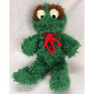 Oscar The Grouch Sesame Street Knickerbocker Vintage 15 inches Plush
